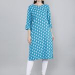 Printed Viscose Kurta for women